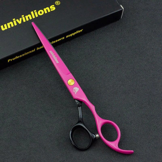 Hair Cutting Scissors Kits, Stainless Steel Hairdressing Shears, 7 Pcs Home Barber Kit