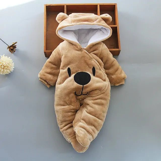 Fatos de Urso Bebé para o Inverno