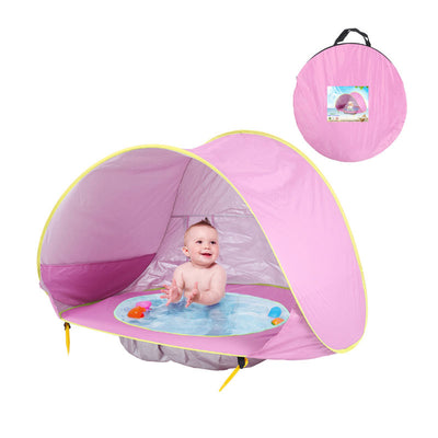 Tenda de Praia para Bebé com Mini Piscina