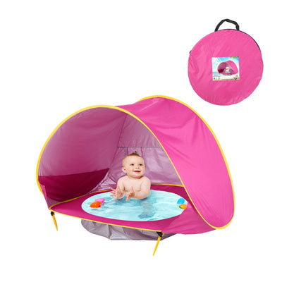 Tenda de Praia para Bebé com Mini Piscina