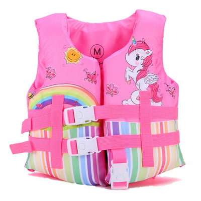 Kids Swimming Life Vest with Support Straps