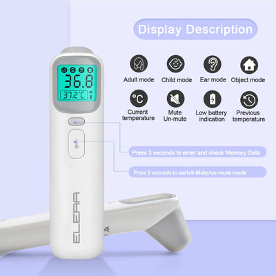 ELERA Digital No Touch Infrared Baby Thermometer