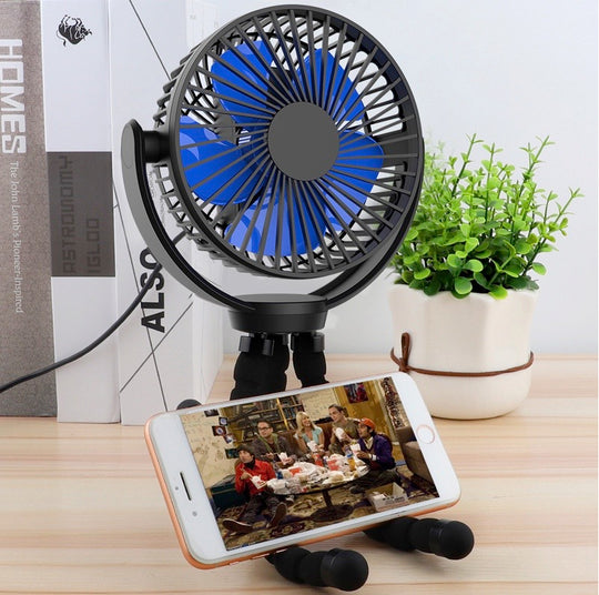 Ventilatore Ricaricabile USB per Passeggino