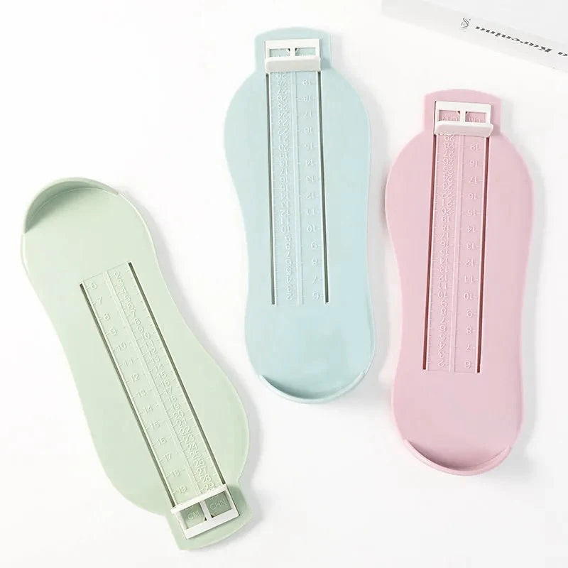 Baby Foot Measuring Ruler | Kids Shoe Size Gauge Tool | Toddler &amp; Infant Foot Length Measuring Device | Children&