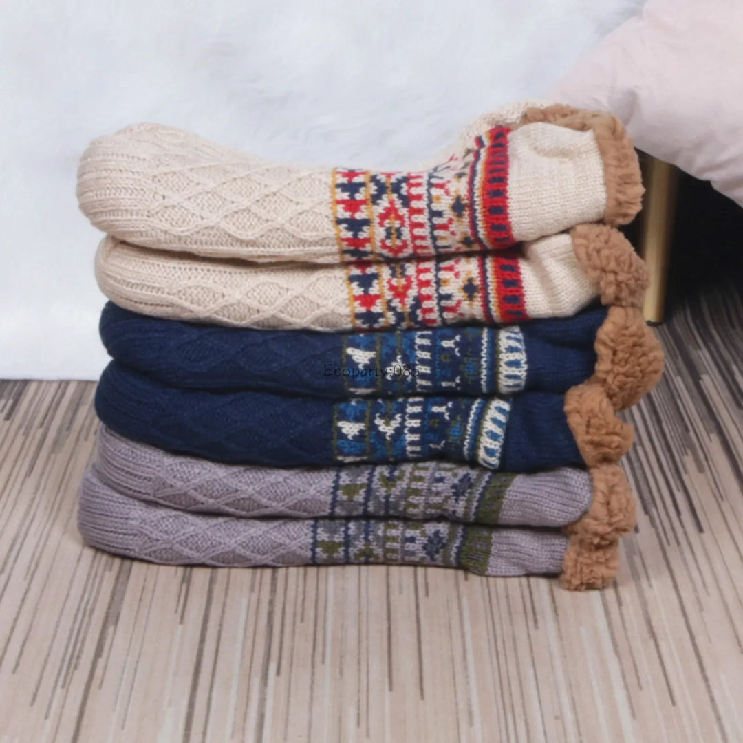 Unisex Winter Warm Home Socks