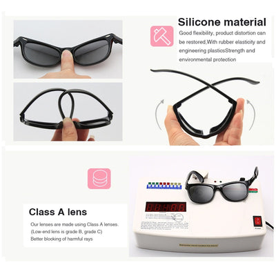 Infant Sunglasses for Ages 0-3 Years with Strap