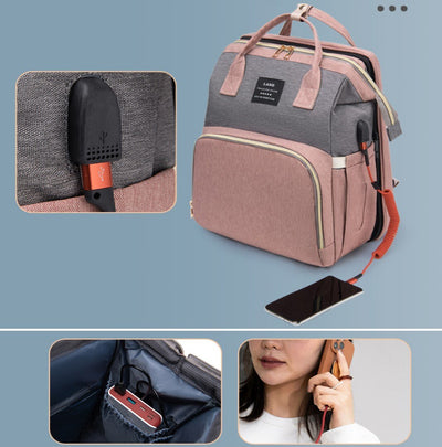 Stylish changing online backpack