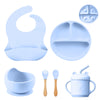 Baby Cutlery Sets, Silicone BPA Free, Baby Weaning Set