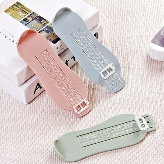 Baby Foot Measuring Ruler | Kids Shoe Size Gauge Tool | Toddler &amp; Infant Foot Length Measuring Device | Children&