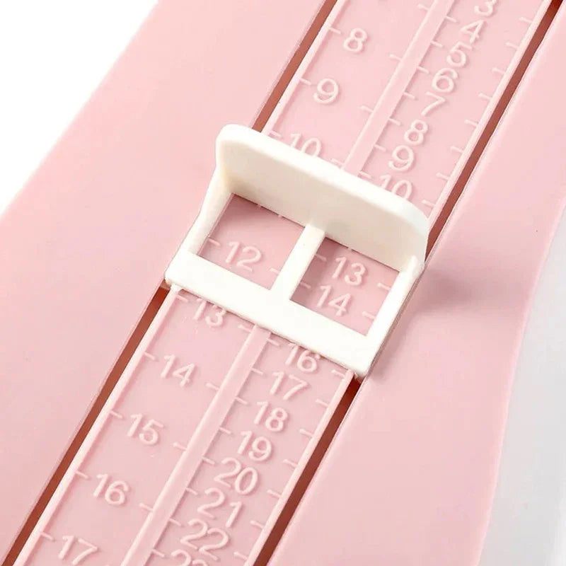 Baby Foot Measuring Ruler | Kids Shoe Size Gauge Tool | Toddler &amp; Infant Foot Length Measuring Device | Children&