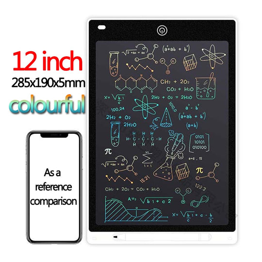 Quadro de Desenho com Tablet de Escrita LCD de 12 Polegadas Magic