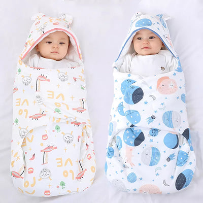 Thick Winter Newborn Baby Wrap Blankets Newborn Sleep Sack