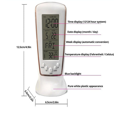 Baby 2 in 1 Thermometer and Alarm Clock for Feeding Times