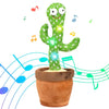 Giocattolo Cactus Ricaricabile USB che Canta, Balla e Ripete per Bambini