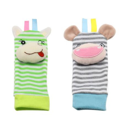 Baby Rattle Toys, Animal Stuffed Rattle Socks and Toys