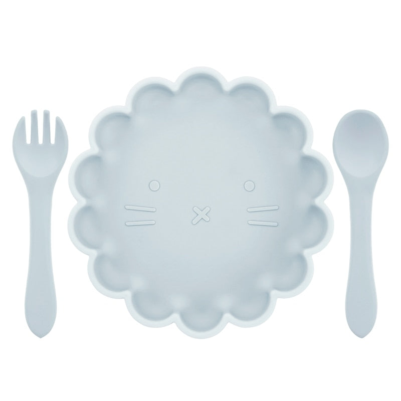 Silicone Baby Weaning Set Baby Bowls for Weaning