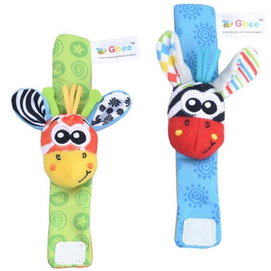 Baby Rattle Toys, Animal Stuffed Rattle Socks and Toys