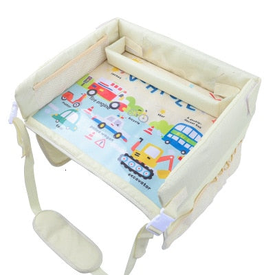 Car Seat Activity Tray, Baby Car Travel Trays, Play and Snack Tray for Car Seat