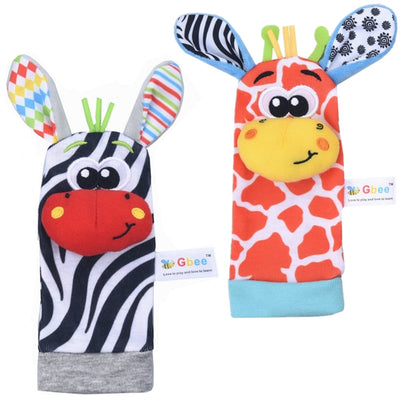 Baby Rattle Toys, Animal Stuffed Rattle Socks and Toys