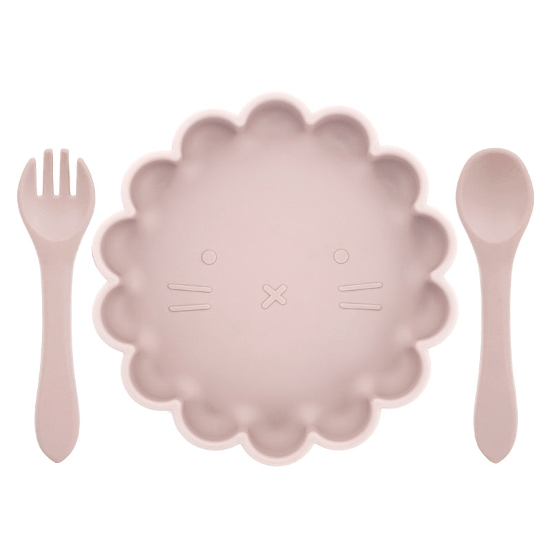 Silicone Baby Weaning Set Baby Bowls for Weaning