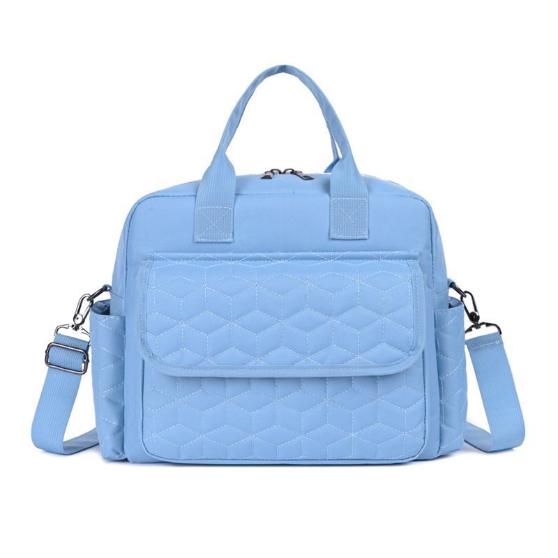 Baby blue changing store bag