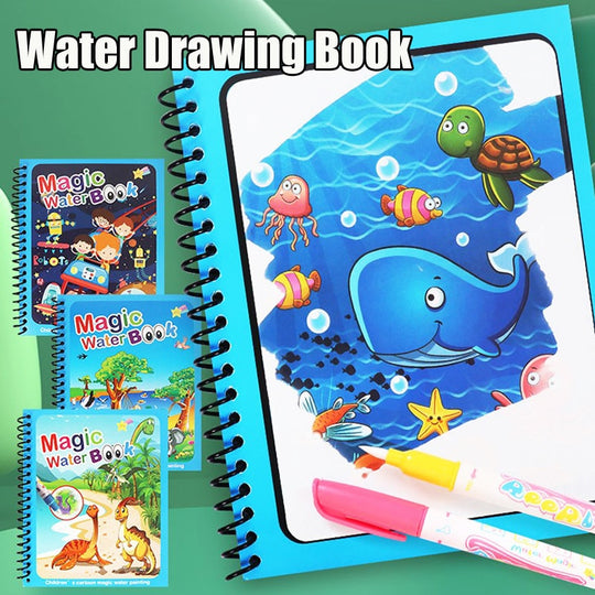 Magic Water Colouring Book, Colouring Books for Children