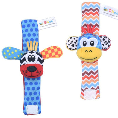 Baby Rattle Toys, Animal Stuffed Rattle Socks and Toys