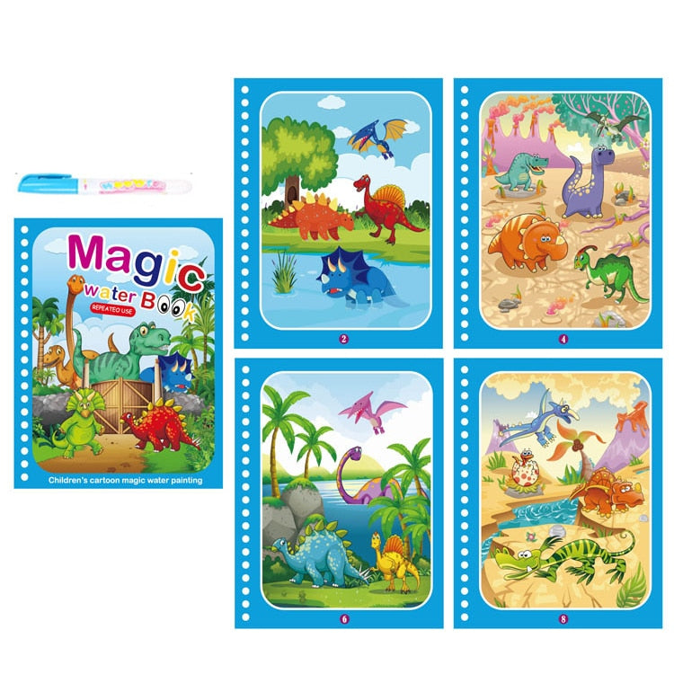 Magic Water Colouring Book, Colouring Books for Children