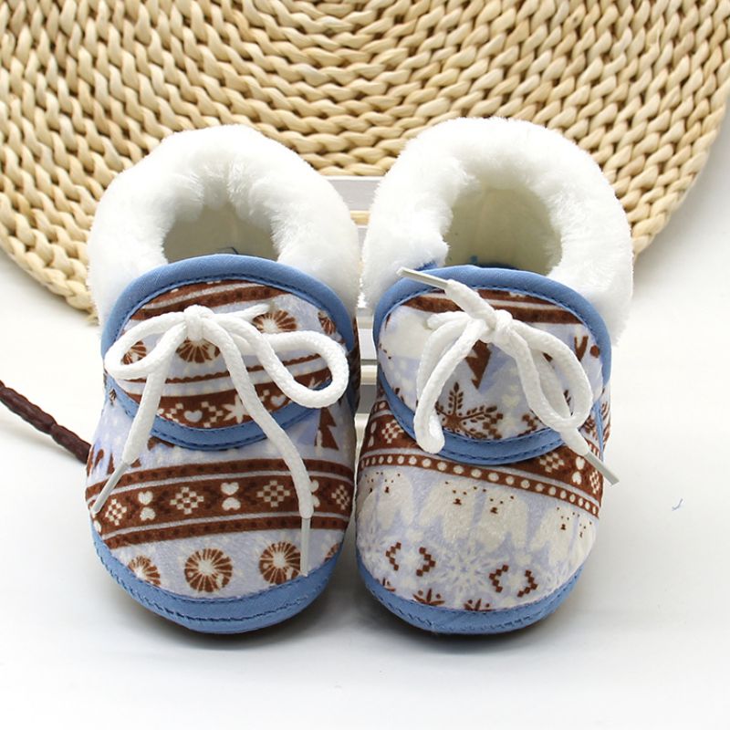 Baby Booties, Cute Retro Baby Shoes