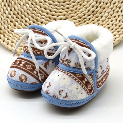 Baby Booties, Cute Retro Baby Shoes