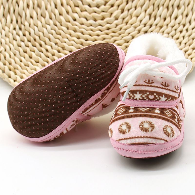 Baby Booties, Cute Retro Baby Shoes