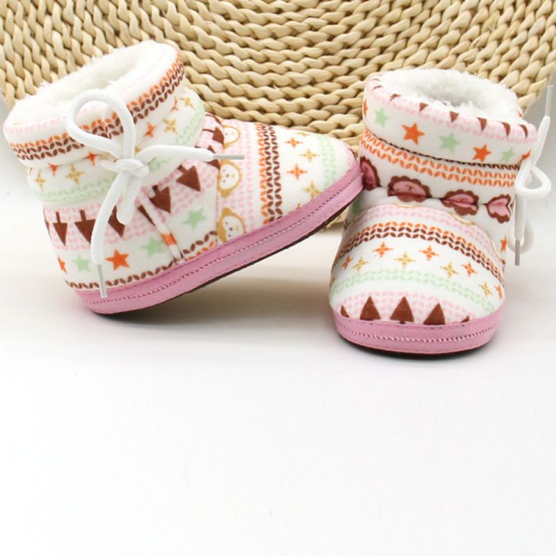 Baby Booties, Cute Retro Baby Shoes