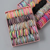 100 Piece Set of Stretchy Rubber Hair Bands