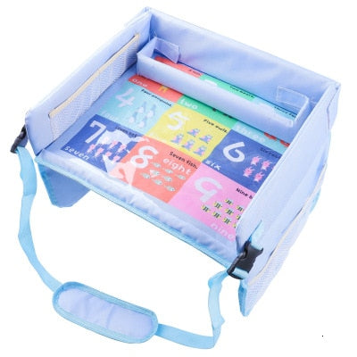 Car Seat Activity Tray, Baby Car Travel Trays, Play and Snack Tray for Car Seat