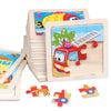 Baby Wooden Jigsaw Puzzles, Animal Jigsaw Puzzles for Kids