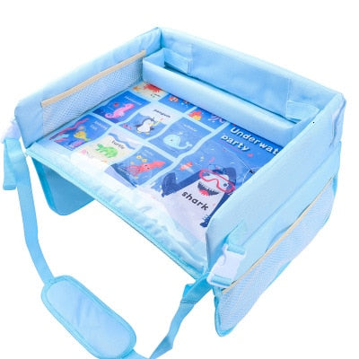 Car Seat Activity Tray, Baby Car Travel Trays, Play and Snack Tray for Car Seat