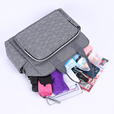 Baby Changing Bags, Large Nappy Bags for Mom and Dad, Stylish Travel Tote