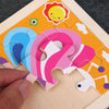 Baby Wooden Jigsaw Puzzles, Animal Jigsaw Puzzles for Kids