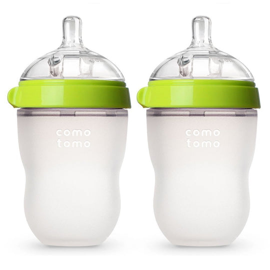 Comotomo Baby Bottles, BPA Free Baby Feeder Bottles