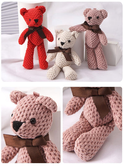 Crochet Teddy Bears, Creative Fluffy bears