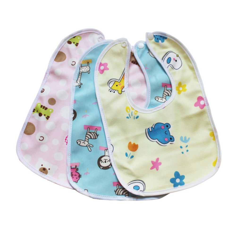 Waterproof Baby Bibs, Newborn Bibs for Feeding and Teething