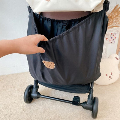 Baby best sale stroller storage