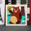 Baby Wooden Jigsaw Puzzles, Animal Jigsaw Puzzles for Kids