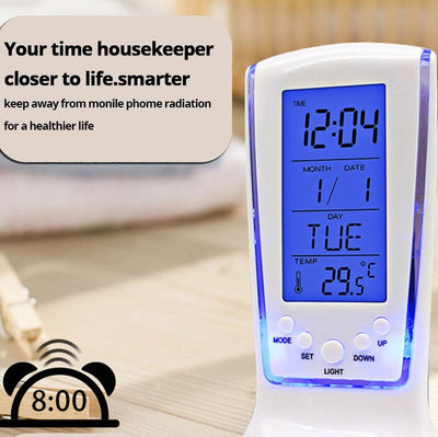 Baby 2 in 1 Thermometer and Alarm Clock for Feeding Times