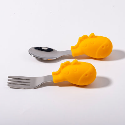 Animal Cutlery, Silicone Baby Utensils