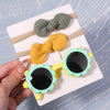 Baby Headband and Sunglasses Set