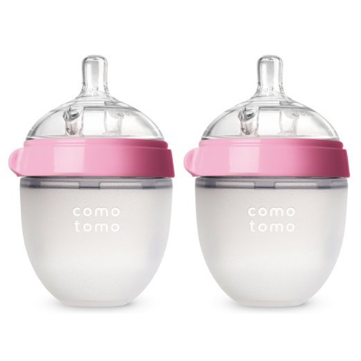 Comotomo Baby Bottles, BPA Free Baby Feeder Bottles