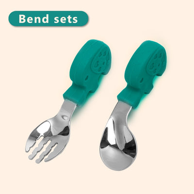 Animal Cutlery, Silicone Baby Utensils