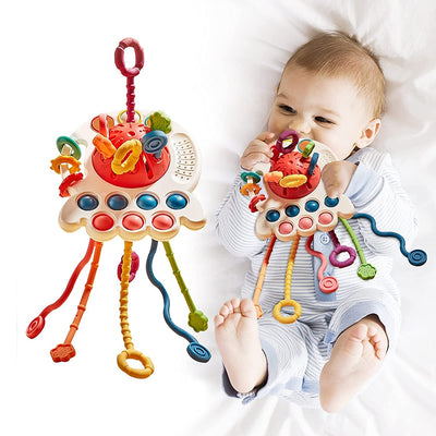 Interactive baby toys, sensory toys with music and light for babies and toddlers