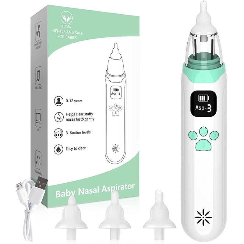 Aspirador Nasal Elétrico para Bebés